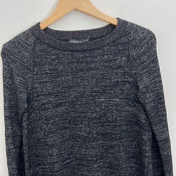 NWT Generation Love Edna Cashmere Blend Sweater Cape Size XS - Picture 2 of 11